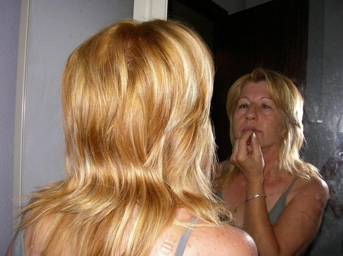 Fotografia de solecita, Chica de 69 años