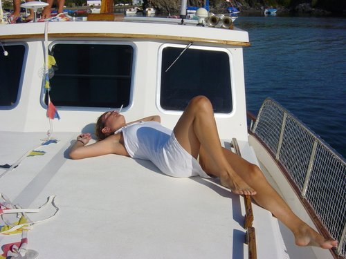 Fotografia de paracaidas, Chica de 57 años