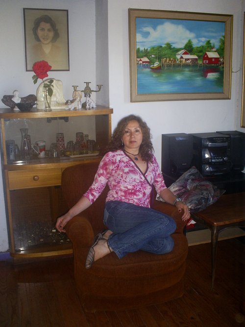 Fotografia de caraccolita, Chica de 66 años
