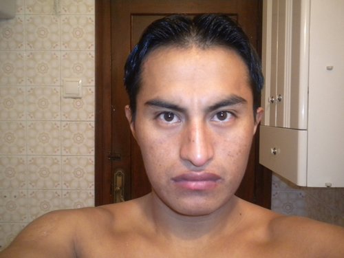 Fotografia de caguana, Chico de 40 años