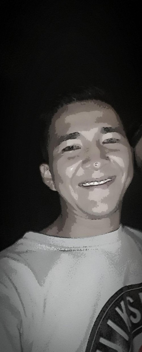 Fotografia de orgell, Chico de 28 años